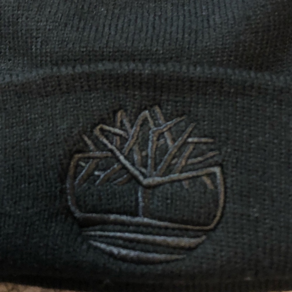 π Timberland Large Logo Knit Hat - Picture 3 of 5